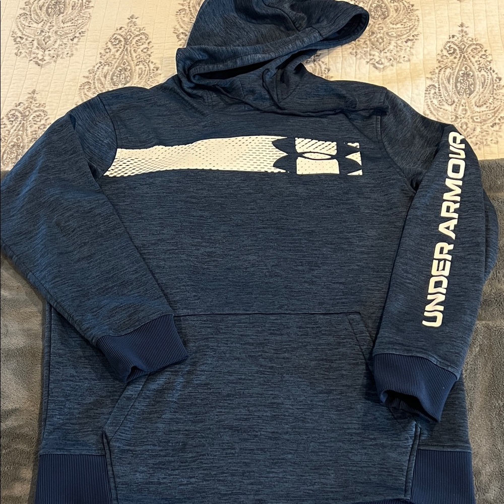 Under Armour Coldgear Loose Men's Navy Hoodie